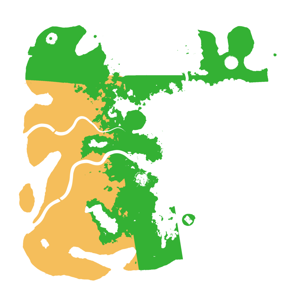 Biome Rust Map: Procedural Map, Size: 4000, Seed: 1252367