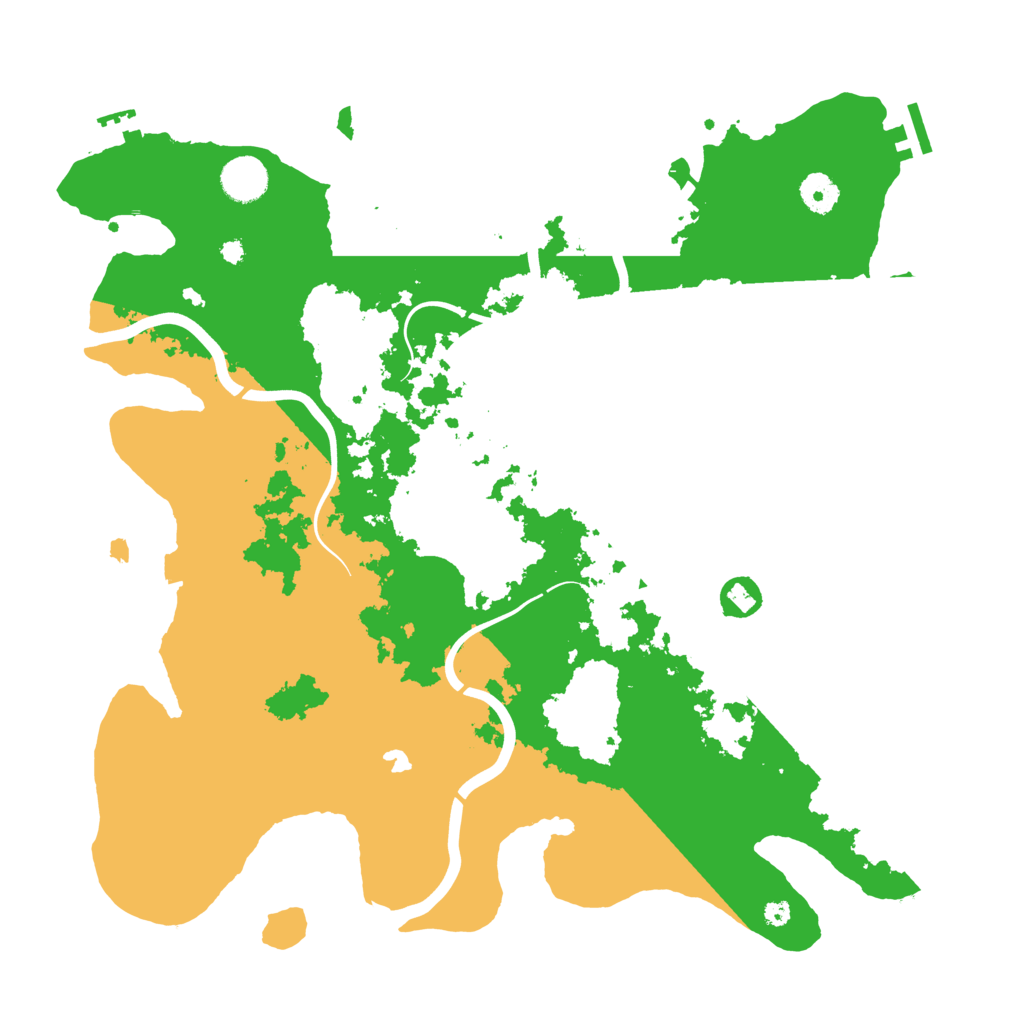 Biome Rust Map: Procedural Map, Size: 4000, Seed: 734915801