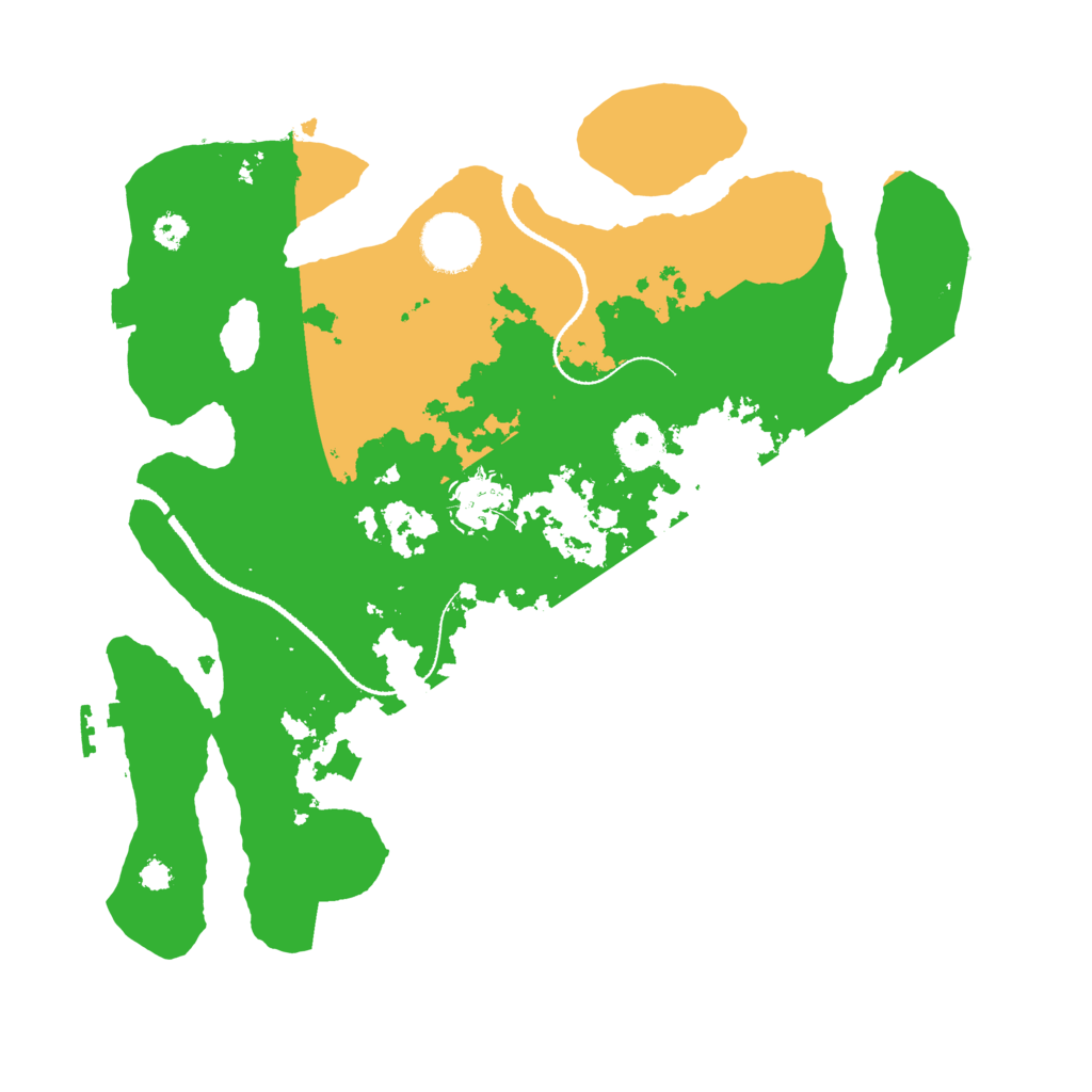 Biome Rust Map: Procedural Map, Size: 3200, Seed: 1474569746