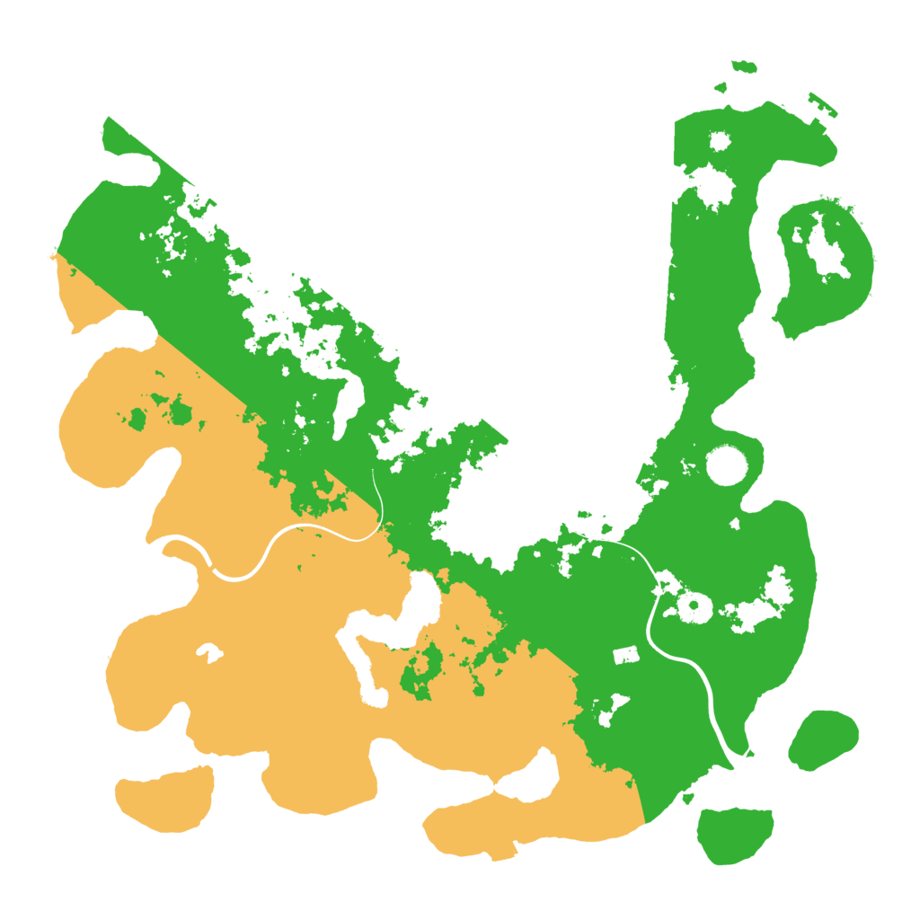 Biome Rust Map: Procedural Map, Size: 4000, Seed: 2118805002