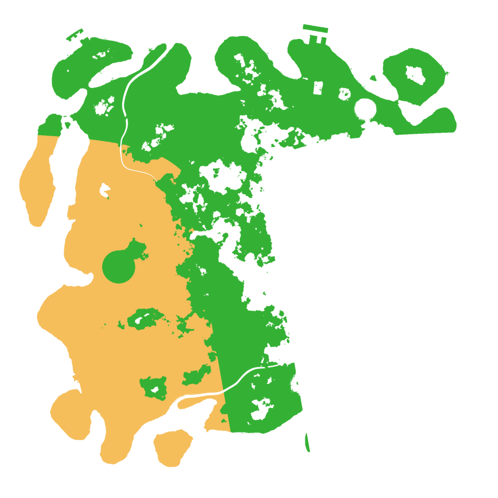 Biome Rust Map: Procedural Map, Size: 4000, Seed: 213273647