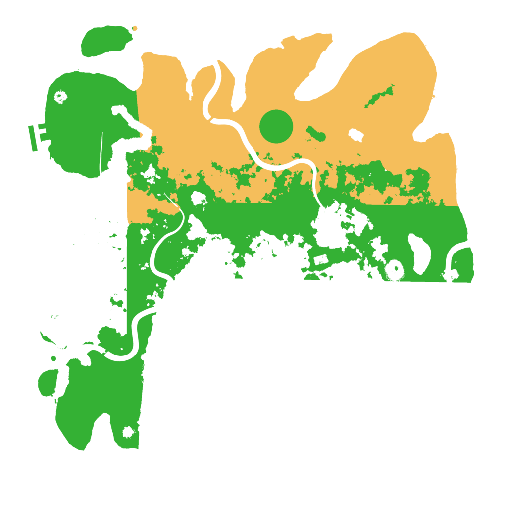 Biome Rust Map: Procedural Map, Size: 4000, Seed: 262647882