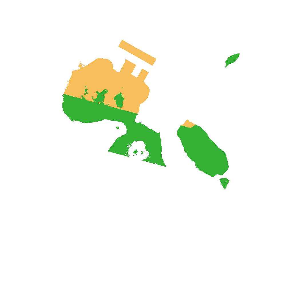 Biome Rust Map: Procedural Map, Size: 1500, Seed: 15435