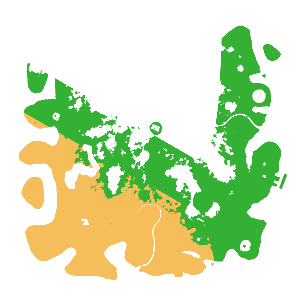 Biome Rust Map: Procedural Map, Size: 4000, Seed: 1658762368