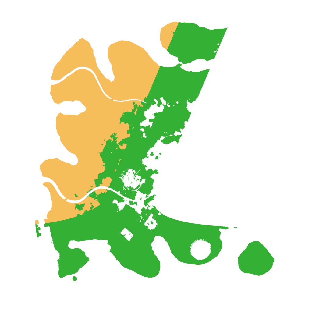 Biome Rust Map: Procedural Map, Size: 2753, Seed: 253934853