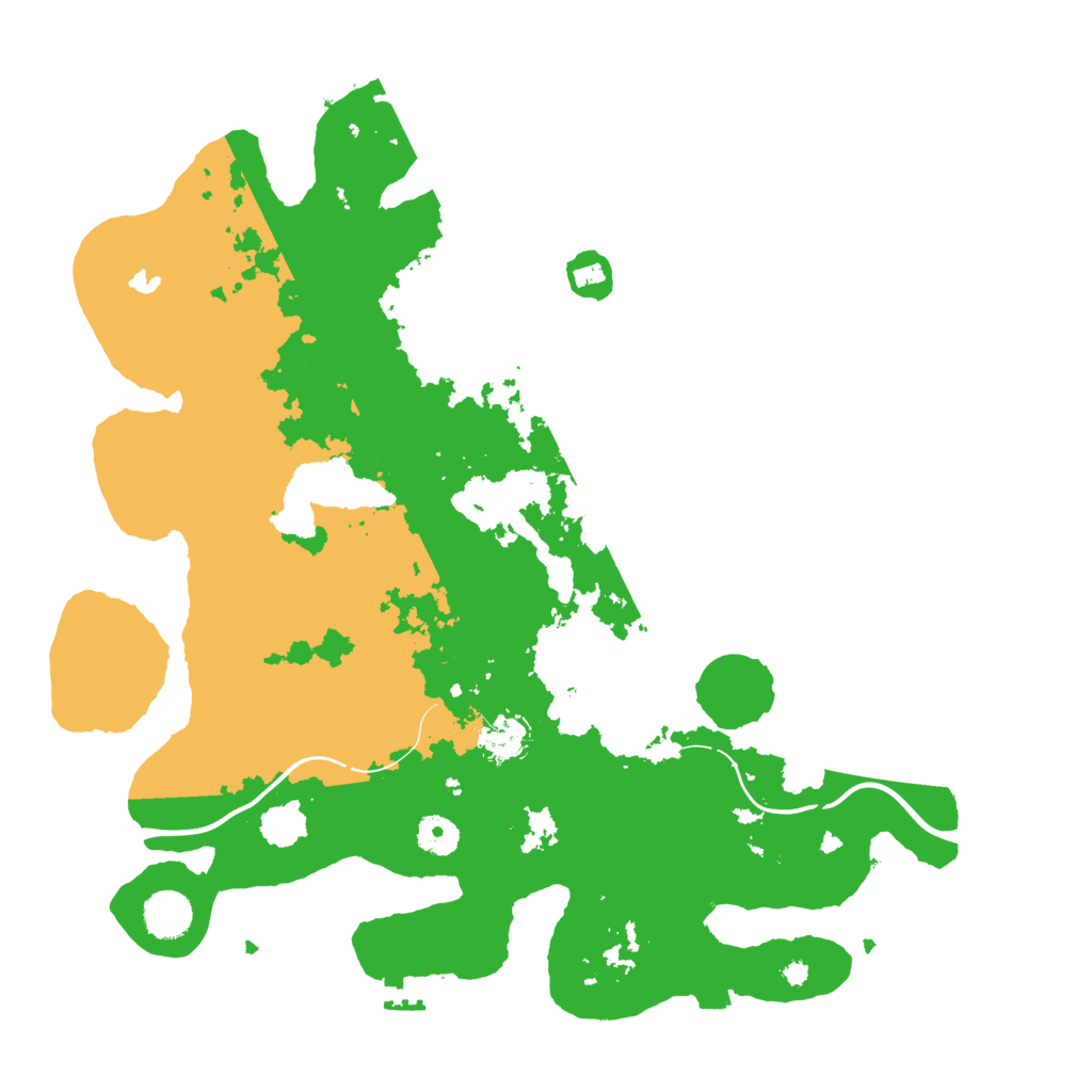Biome Rust Map: Procedural Map, Size: 4000, Seed: 68992475