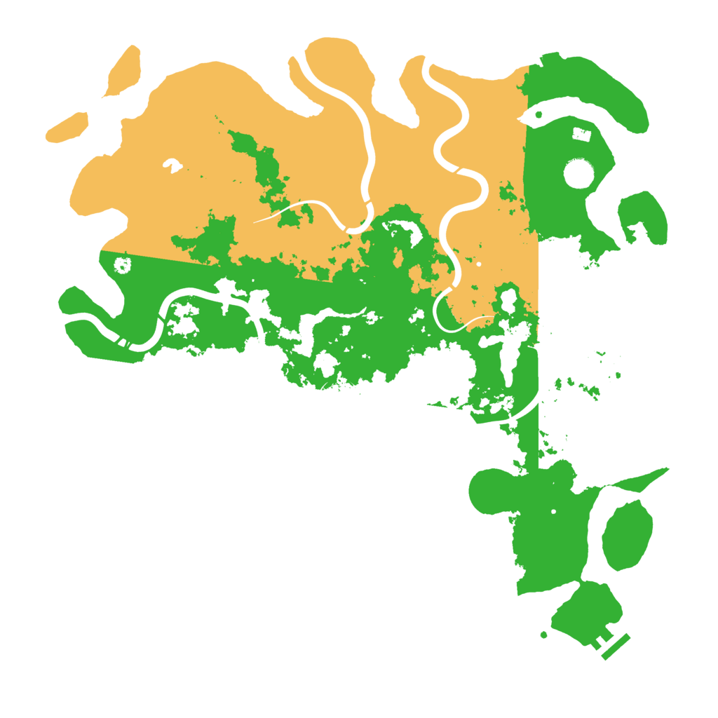 Biome Rust Map: Procedural Map, Size: 4250, Seed: 775821427