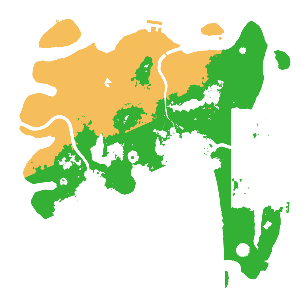 Biome Rust Map: Procedural Map, Size: 4000, Seed: 1574201639