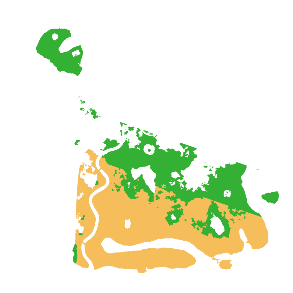 Biome Rust Map: Procedural Map, Size: 4000, Seed: 626992475