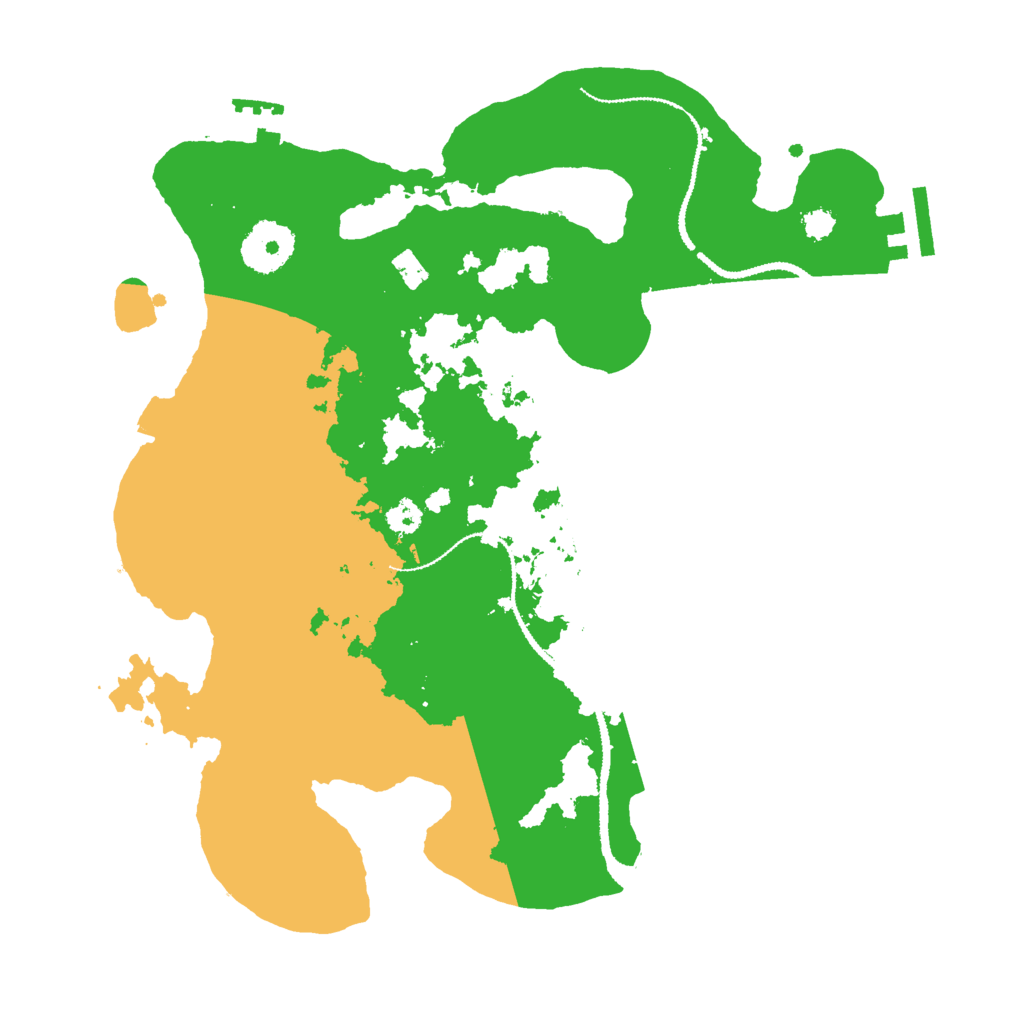 Biome Rust Map: Procedural Map, Size: 3000, Seed: 2125371077