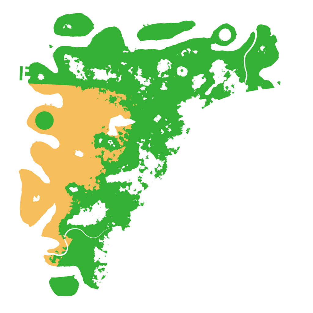 Biome Rust Map: Procedural Map, Size: 4500, Seed: 2065011515
