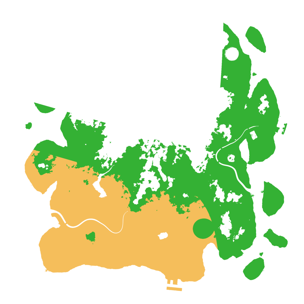 Biome Rust Map: Procedural Map, Size: 4000, Seed: 2326598