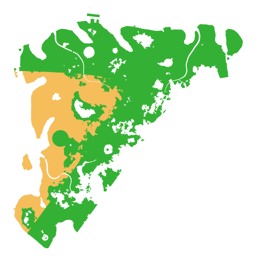 Biome Rust Map: Procedural Map, Size: 4250, Seed: 1830368893