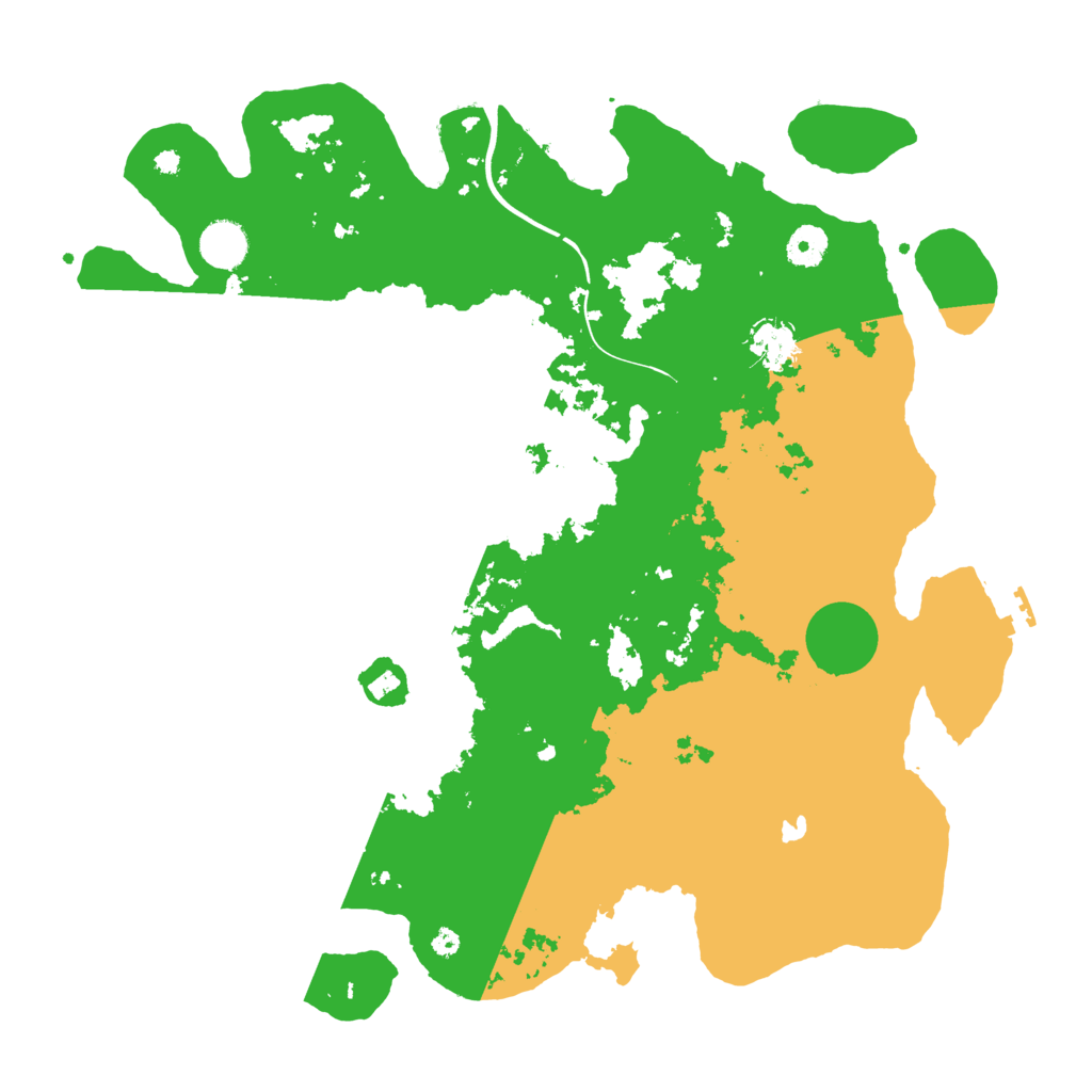 Biome Rust Map: Procedural Map, Size: 4000, Seed: 2008829964