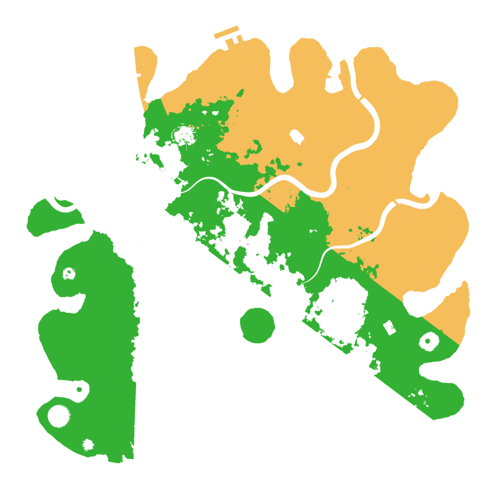 Biome Rust Map: Procedural Map, Size: 4000, Seed: 1963008577