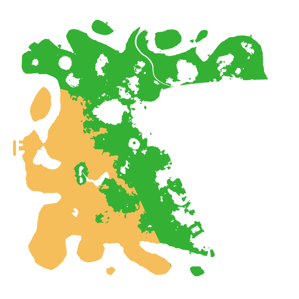 Biome Rust Map: Procedural Map, Size: 4000, Seed: 92366487