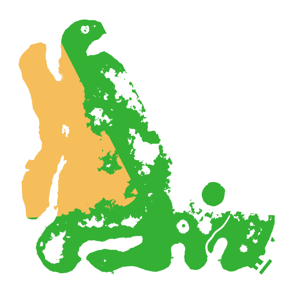 Biome Rust Map: Procedural Map, Size: 3500, Seed: 2029180865