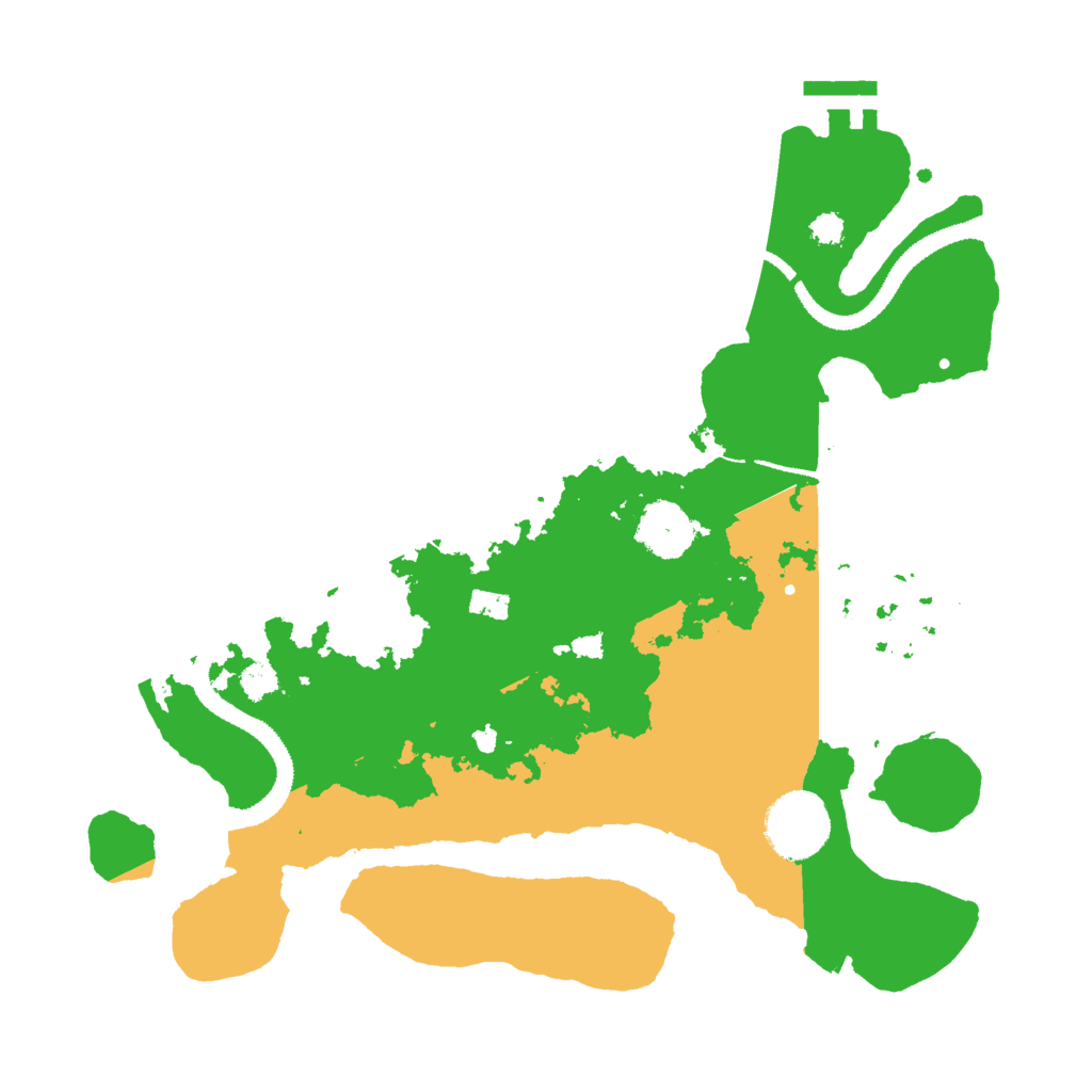 Biome Rust Map: Procedural Map, Size: 3000, Seed: 69812