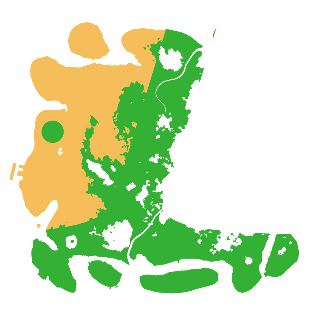 Biome Rust Map: Procedural Map, Size: 3800, Seed: 328