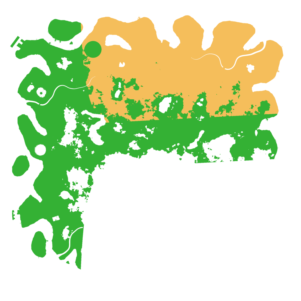 Biome Rust Map: Procedural Map, Size: 4750, Seed: 195666475