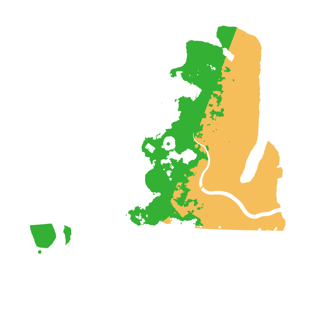 Biome Rust Map: Procedural Map, Size: 3500, Seed: 812089313