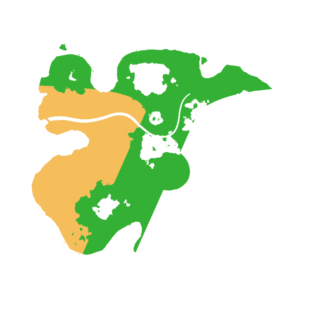 Biome Rust Map: Procedural Map, Size: 2350, Seed: 1695630431