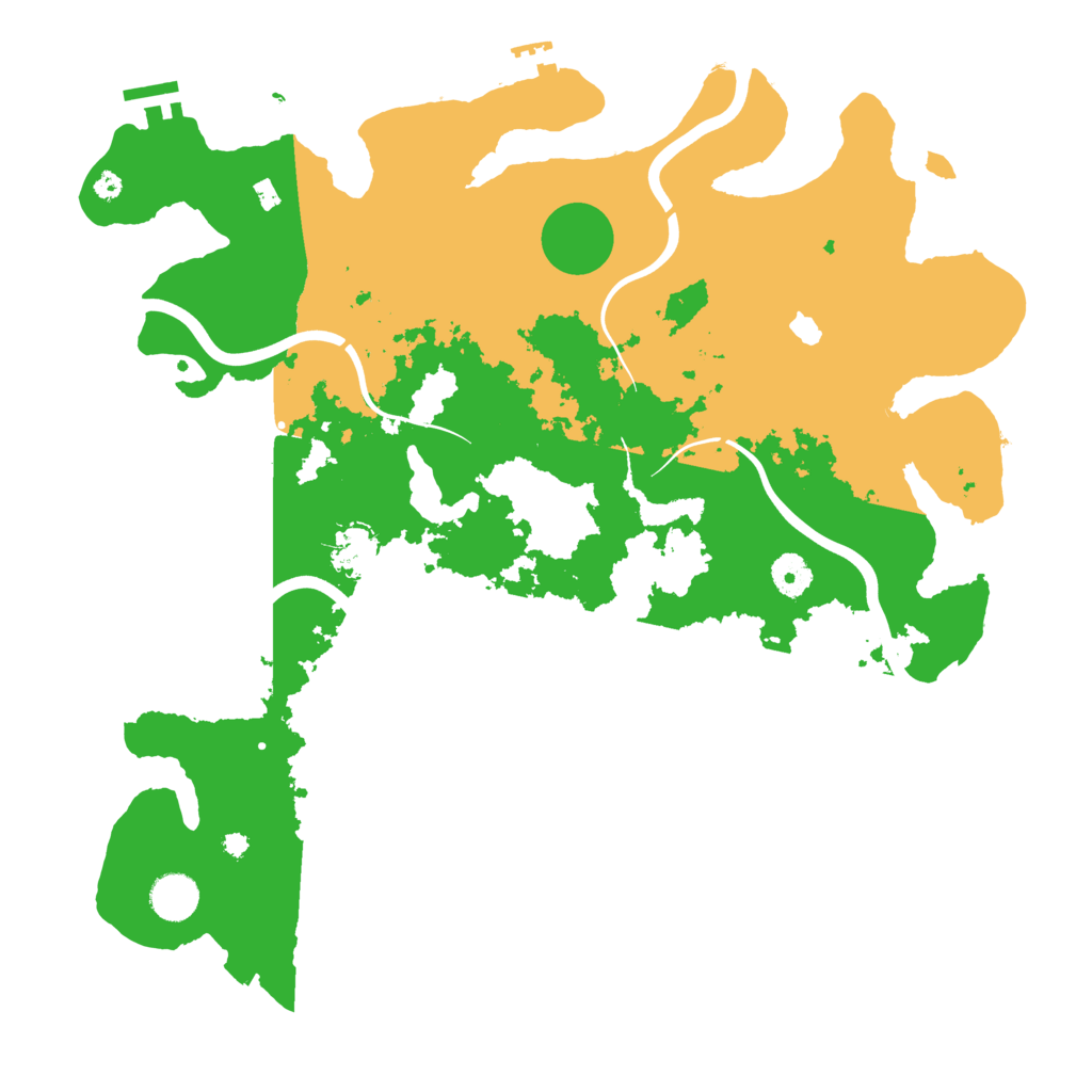 Biome Rust Map: Procedural Map, Size: 4000, Seed: 1660417909
