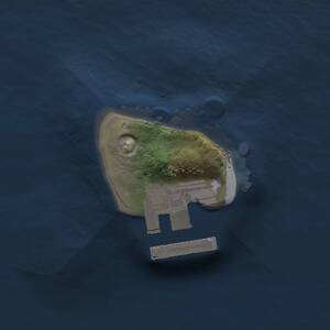 Thumbnail Rust Map: Procedural Map, Size: 1000, Seed: 1487340751, 2 Monuments