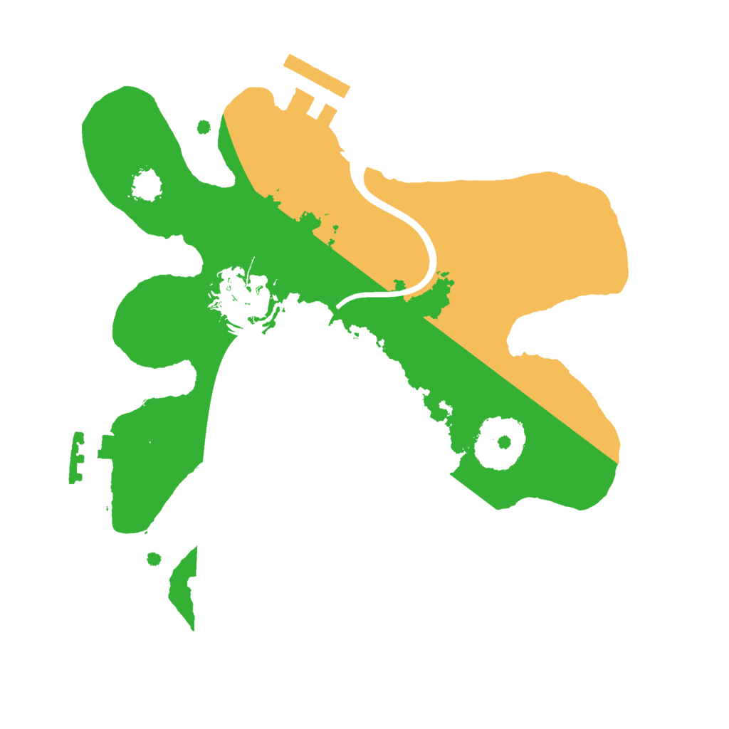 Biome Rust Map: Procedural Map, Size: 2125, Seed: 8675309