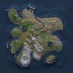 Thumbnail Rust Map: Procedural Map, Size: 2125, Seed: 8675309, 7 Monuments