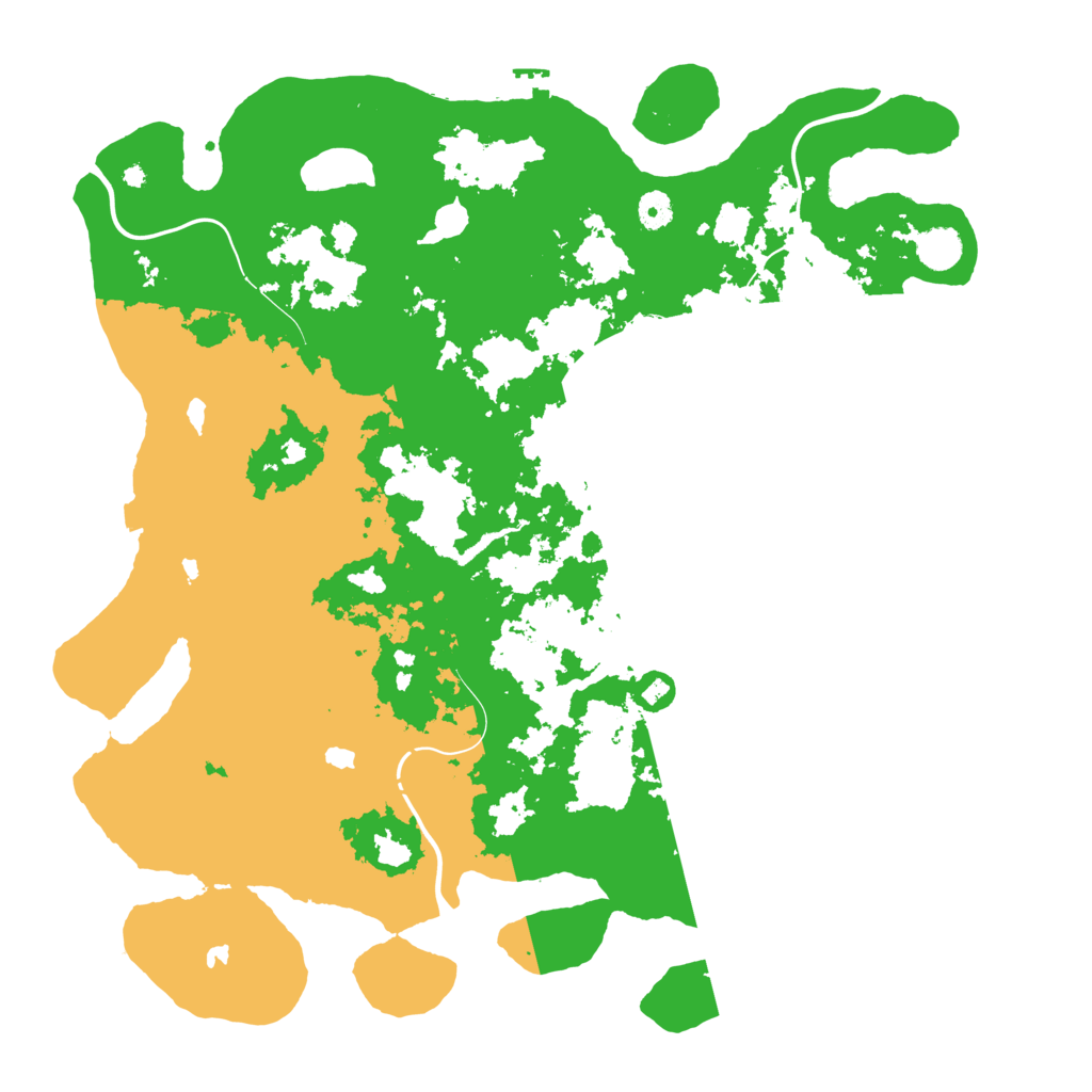 Biome Rust Map: Procedural Map, Size: 4500, Seed: 1765336684