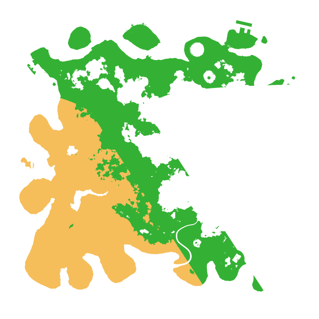 Biome Rust Map: Procedural Map, Size: 4000, Seed: 1113784455