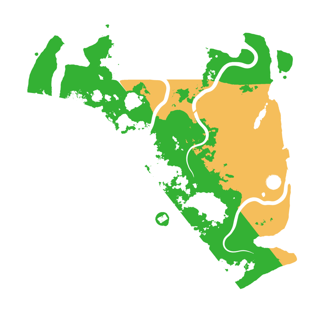 Biome Rust Map: Procedural Map, Size: 3750, Seed: 1101621233