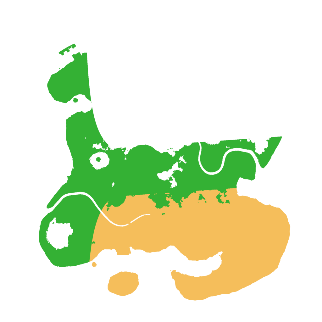 Biome Rust Map: Procedural Map, Size: 2700, Seed: 176541