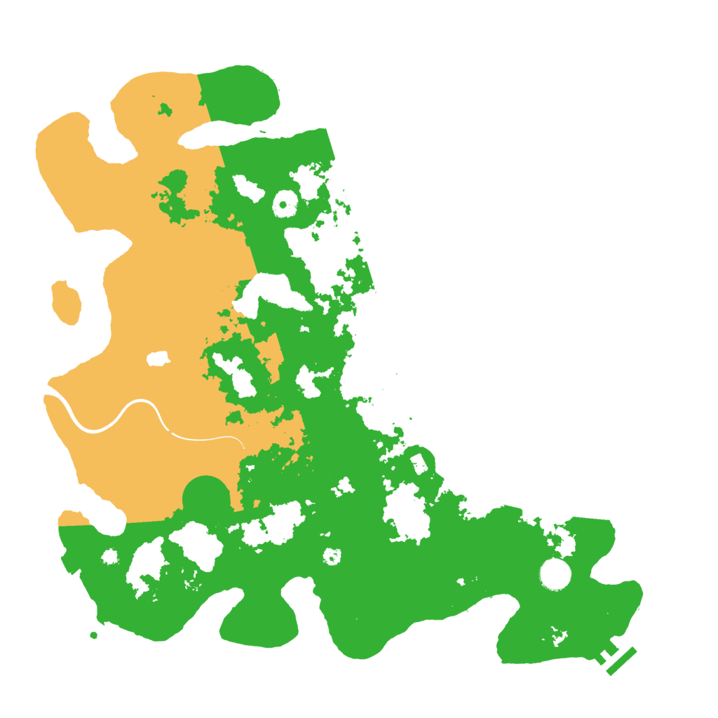 Biome Rust Map: Procedural Map, Size: 4000, Seed: 1952401961