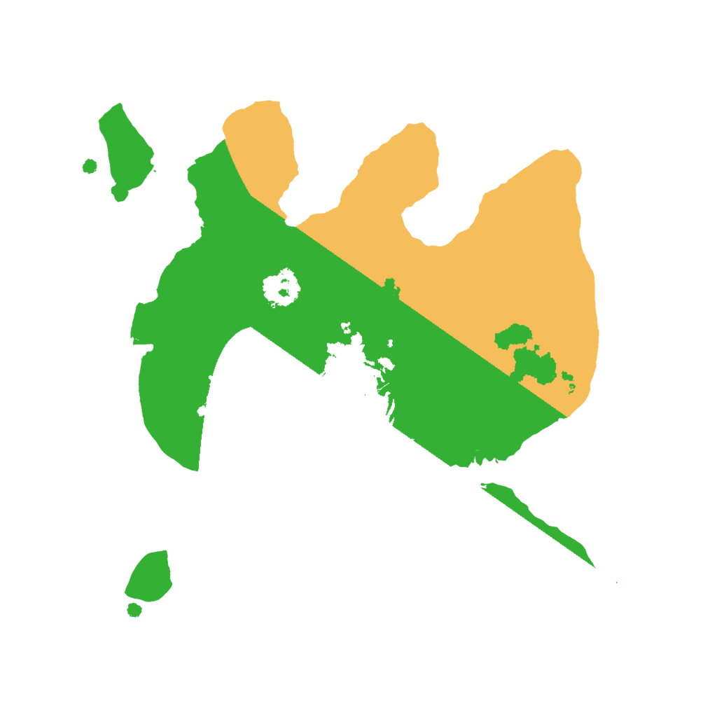 Biome Rust Map: Procedural Map, Size: 2000, Seed: 119900