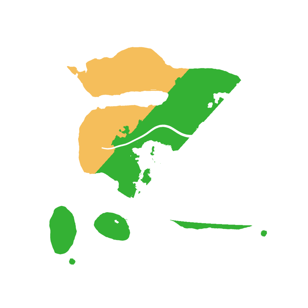 Biome Rust Map: Procedural Map, Size: 2000, Seed: 1740266776