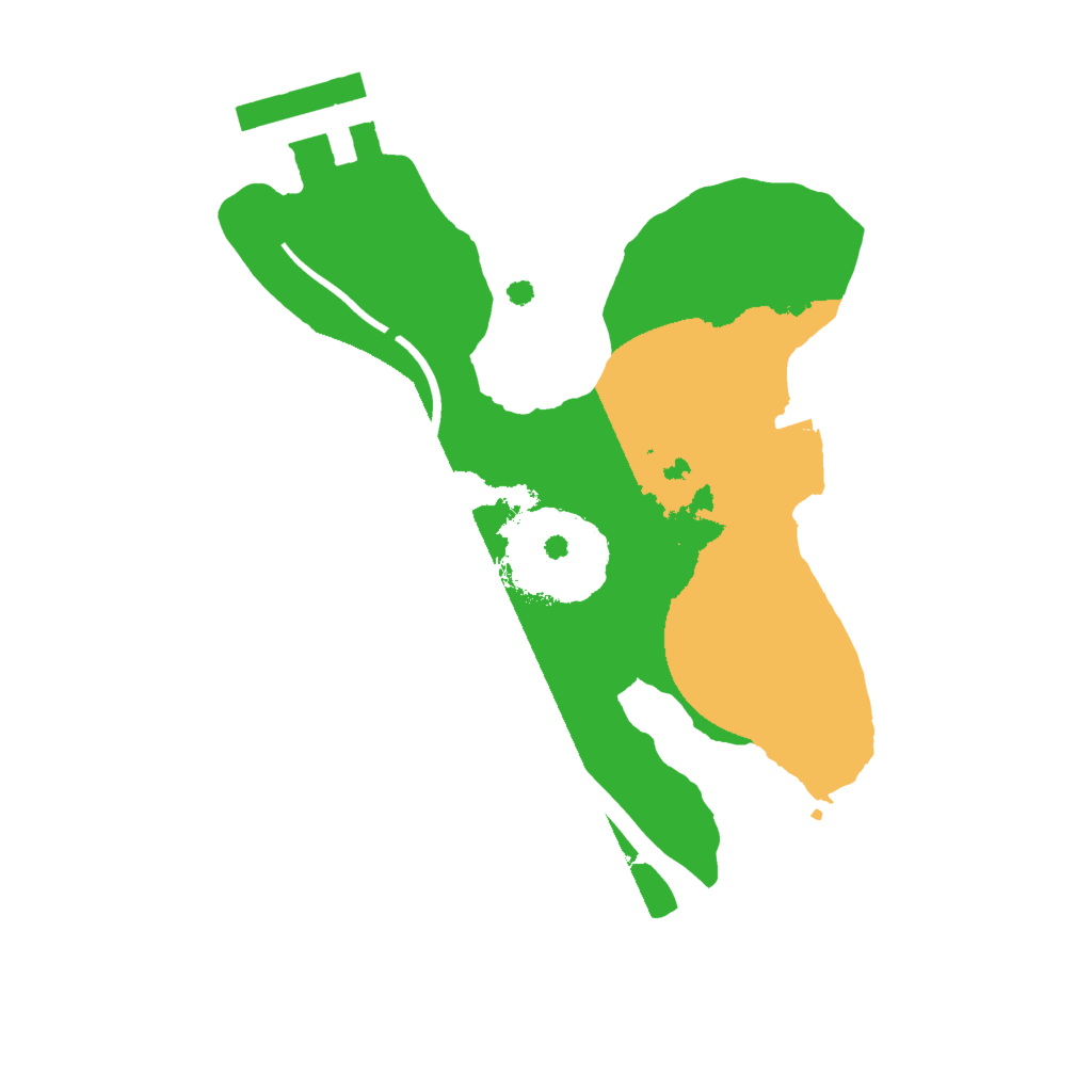 Biome Rust Map: Procedural Map, Size: 1700, Seed: 432464