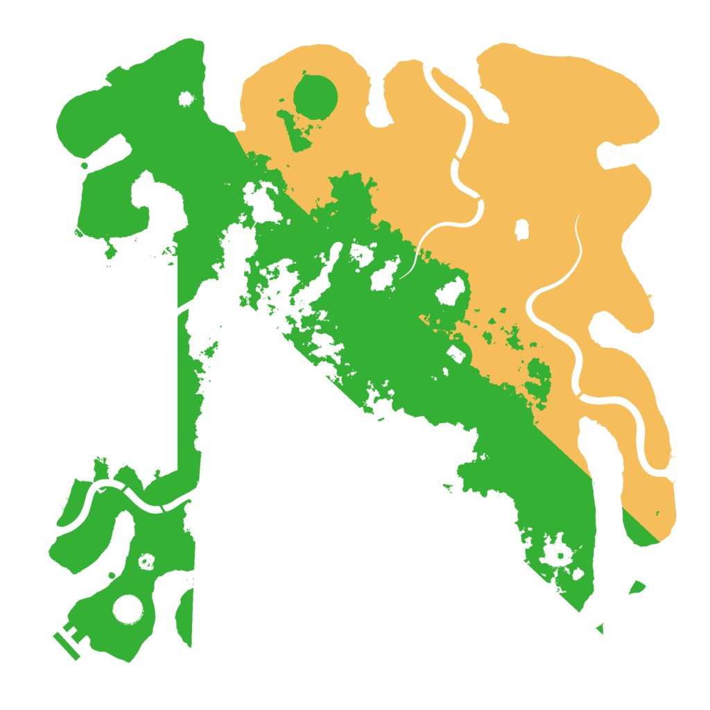 Biome Rust Map: Procedural Map, Size: 4250, Seed: 28779