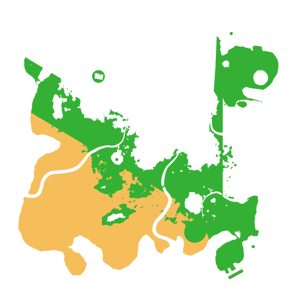 Biome Rust Map: Procedural Map, Size: 3750, Seed: 34424148