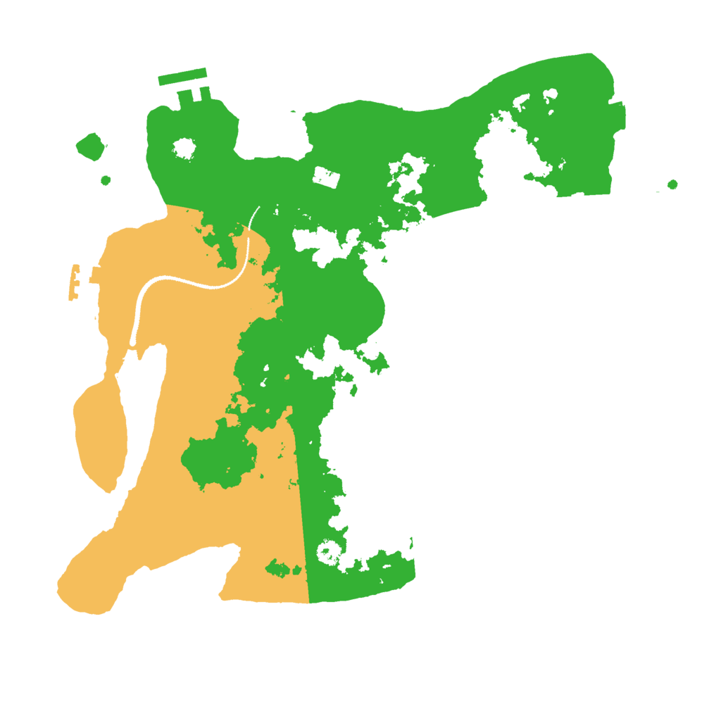 Biome Rust Map: Procedural Map, Size: 3000, Seed: 26788