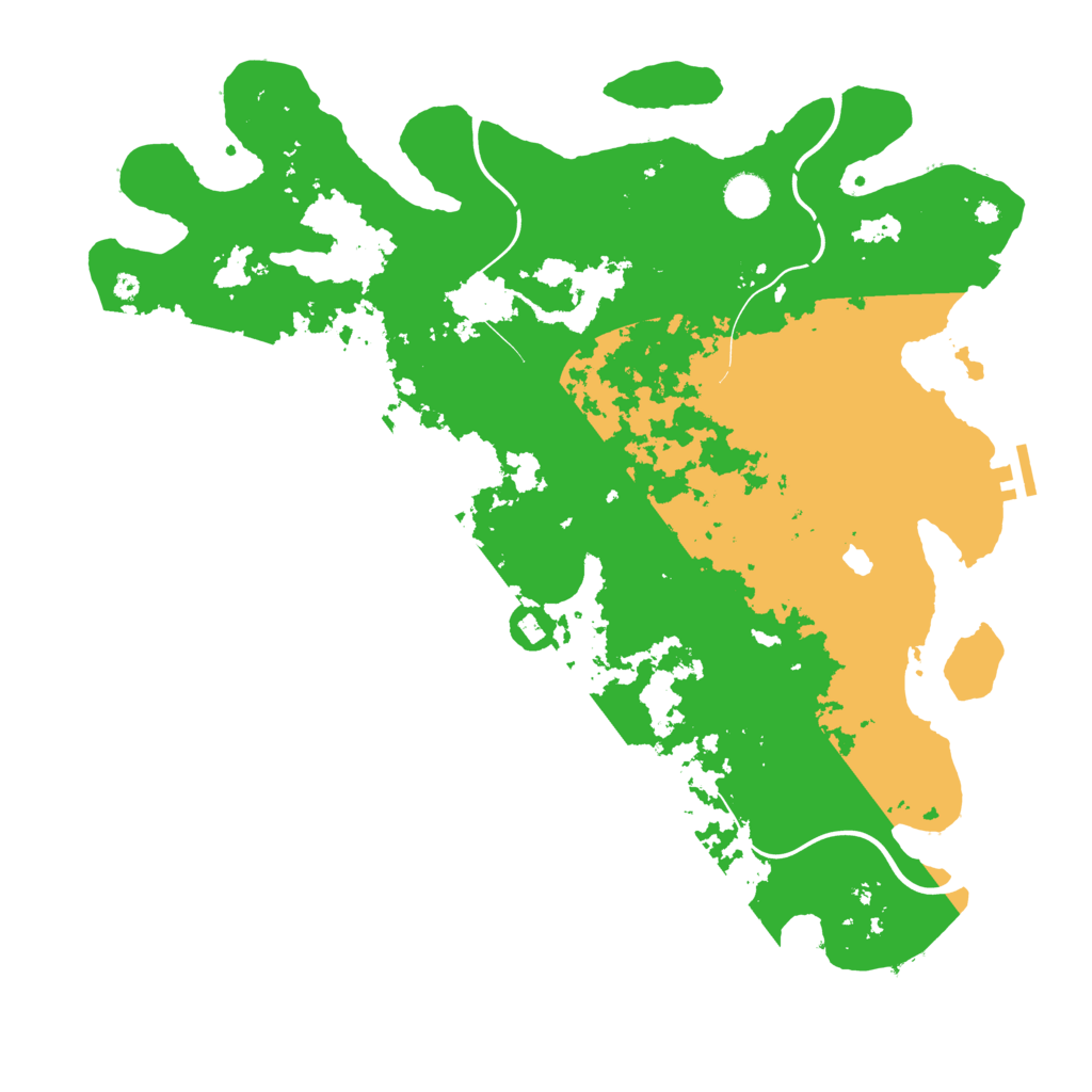 Biome Rust Map: Procedural Map, Size: 4250, Seed: 1843988004