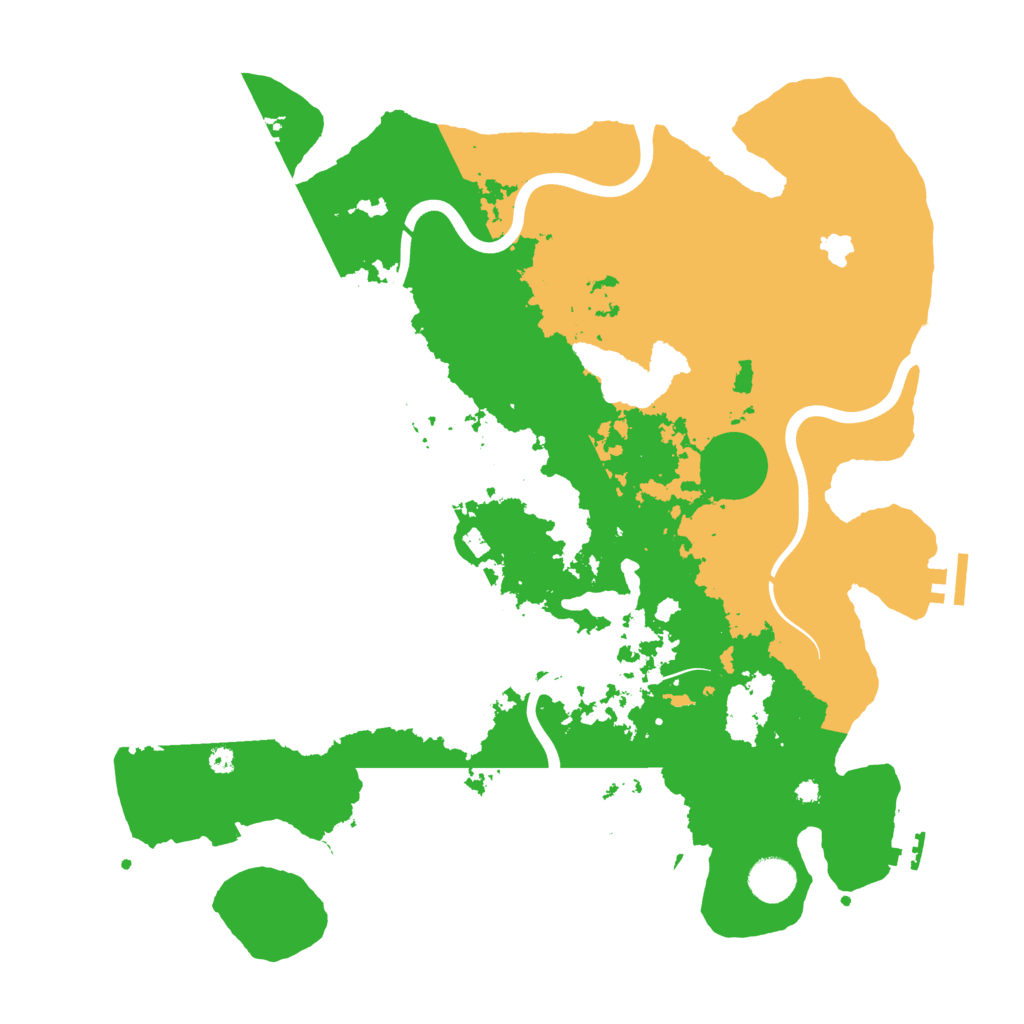 Biome Rust Map: Procedural Map, Size: 4000, Seed: 788351584