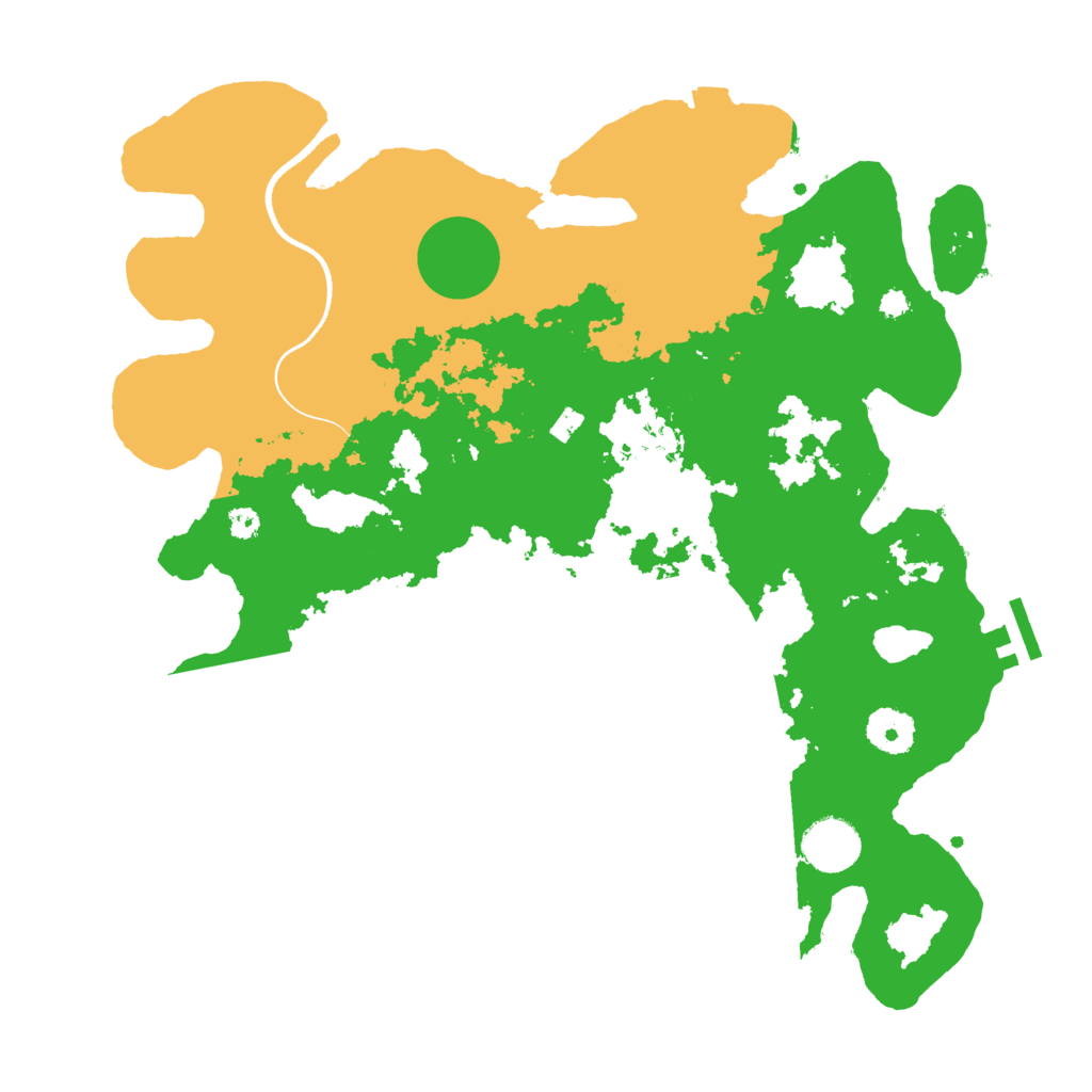 Biome Rust Map: Procedural Map, Size: 3500, Seed: 1356454166