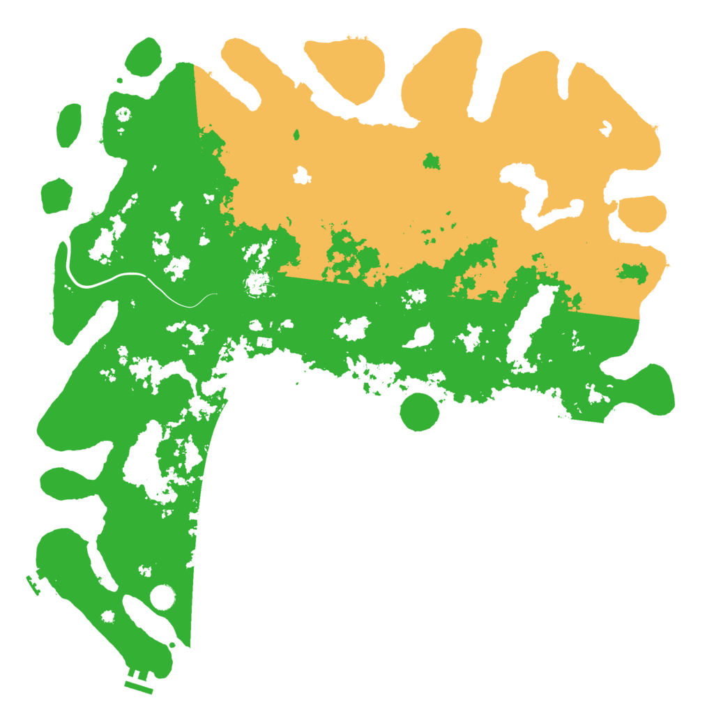 Biome Rust Map: Procedural Map, Size: 5000, Seed: 1569319937