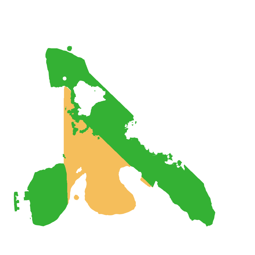 Biome Rust Map: Procedural Map, Size: 2000, Seed: 858754754