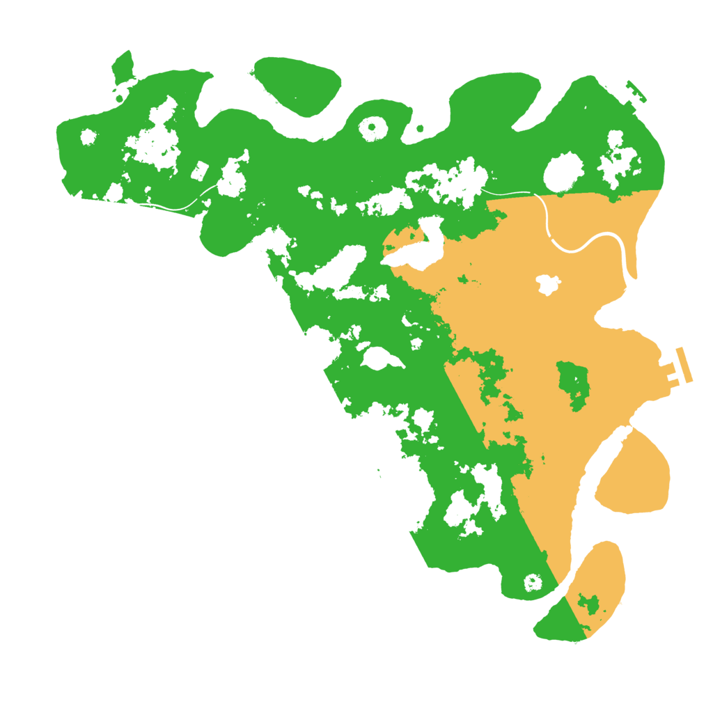 Biome Rust Map: Procedural Map, Size: 4000, Seed: 11032023