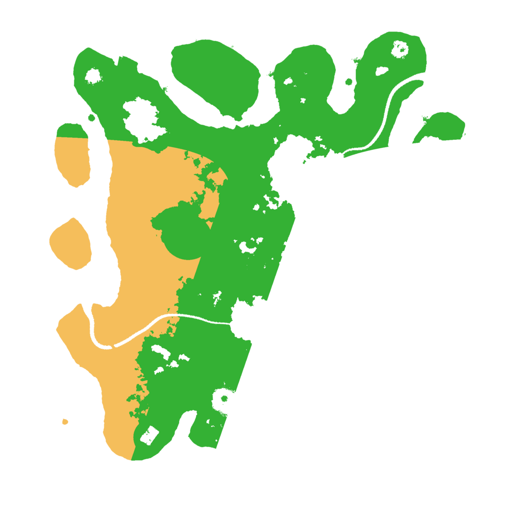 Biome Rust Map: Procedural Map, Size: 3000, Seed: 776846220