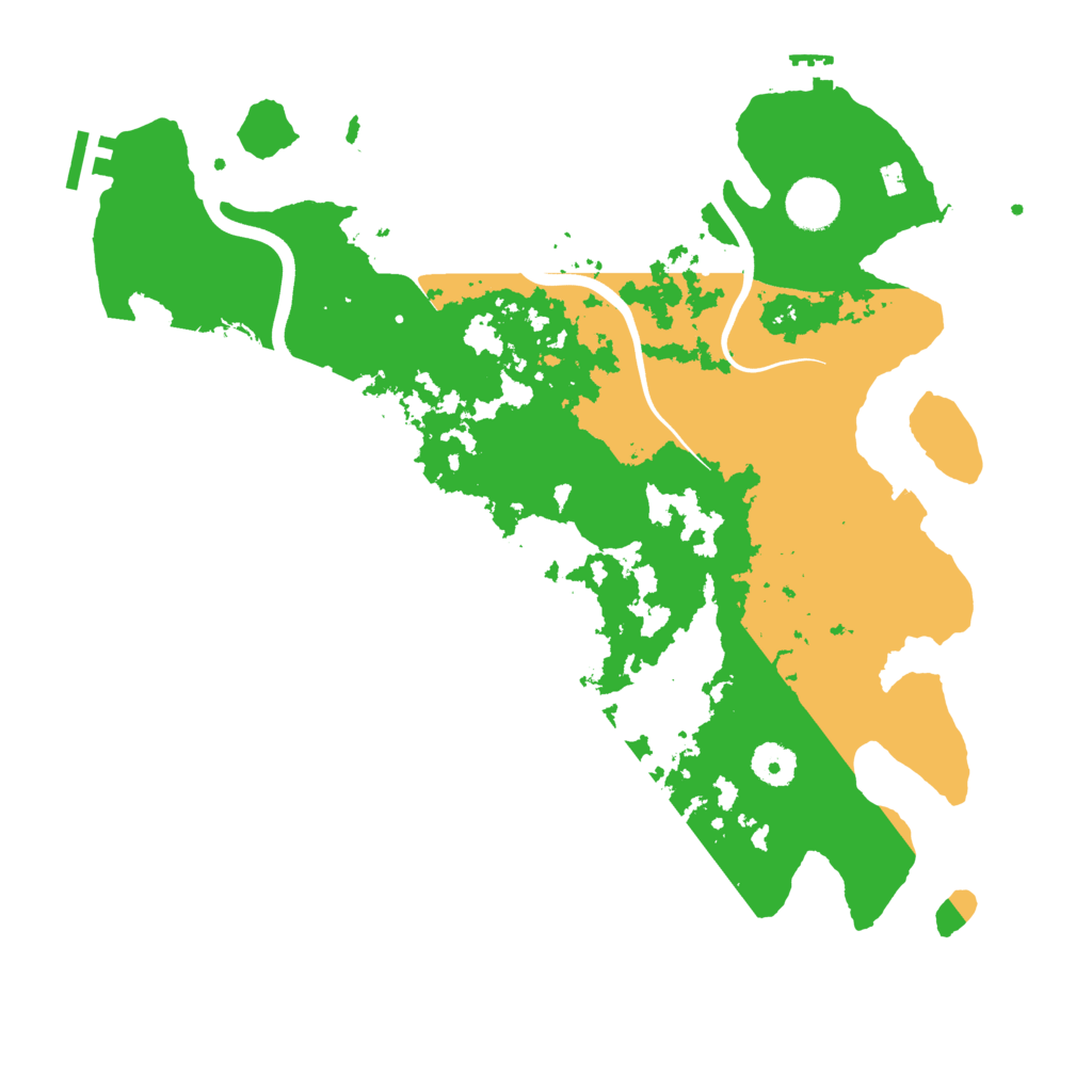 Biome Rust Map: Procedural Map, Size: 3750, Seed: 1508365980