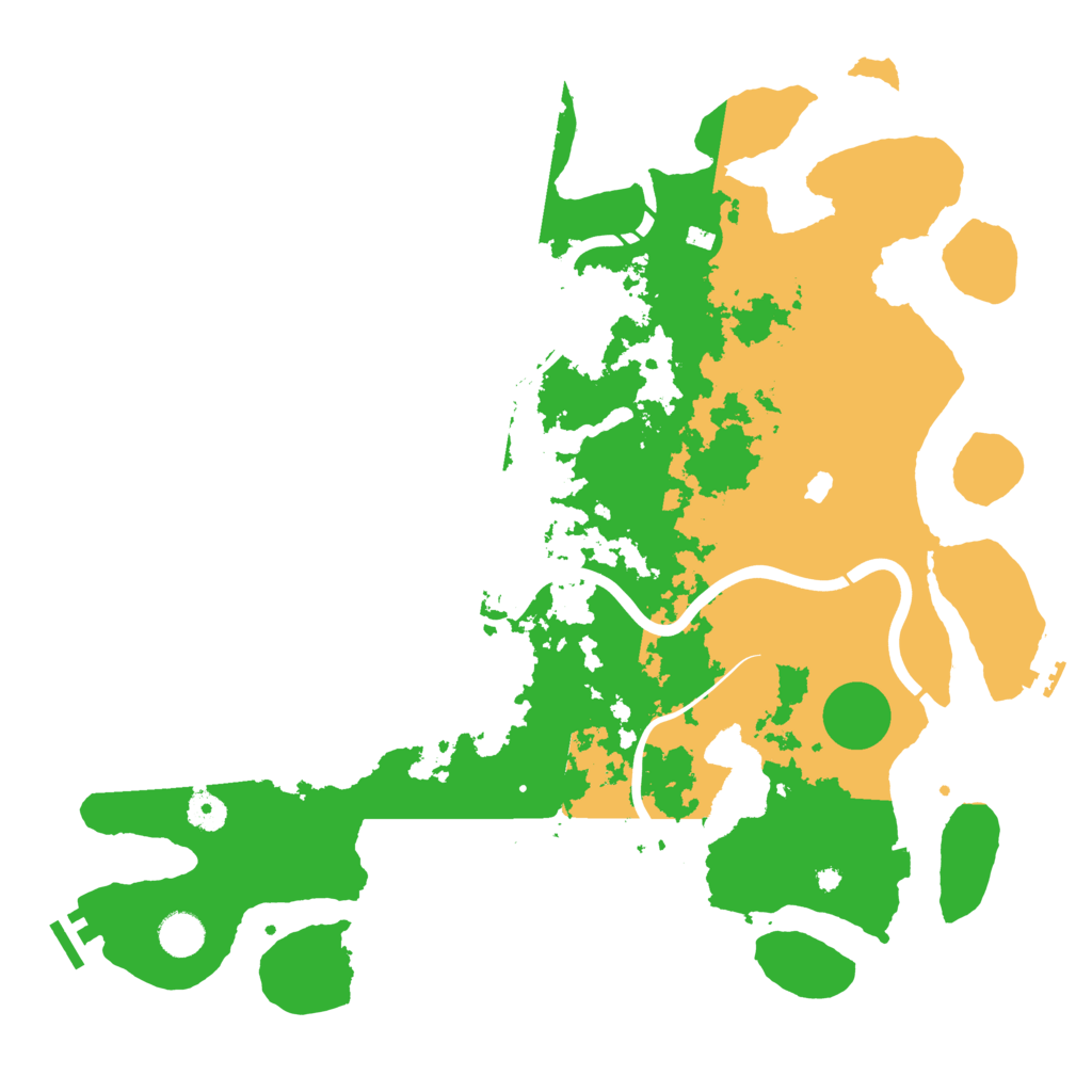 Biome Rust Map: Procedural Map, Size: 4250, Seed: 1885